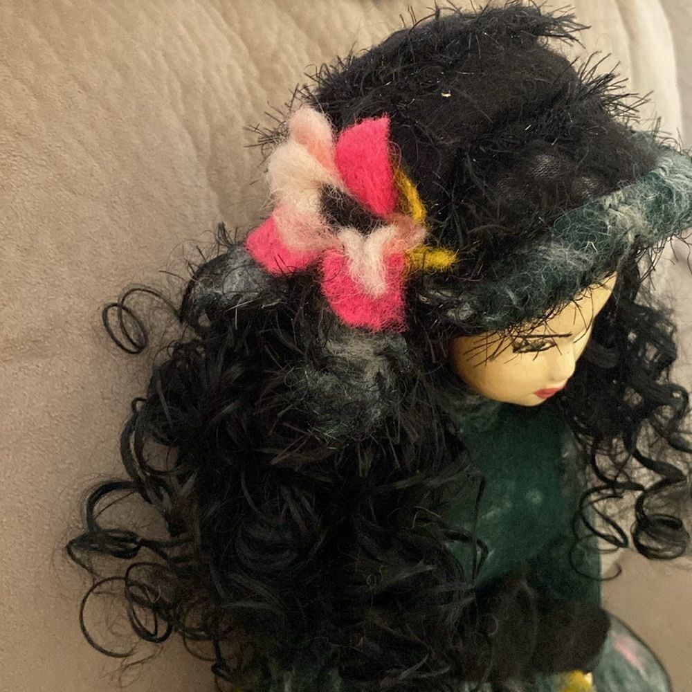 Handmade decorative doll - Picture 6 of 12